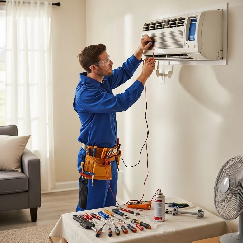 Körfez Axen Axen klima gaz dolumu ve bakım – Enerji verimliliği artırıldı. - Teknik servis örneği